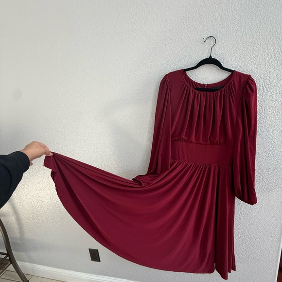 NWOT La Femme en Noir Salem Dress in Oxblood - XL - Picture 6 of 7